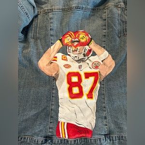 Travis Kelce x Taylor Swift Denim Jacket